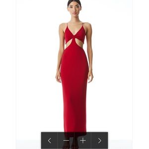 Alice and Olivia Havana Cut Out Dress